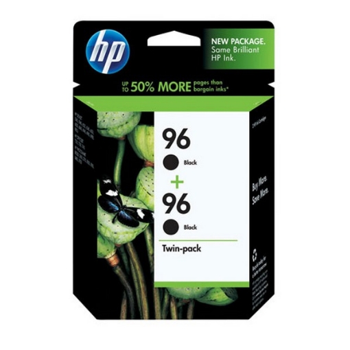 Picture of HP C9348FN (HP 96) Black Print Cartridge (2 pk) (165 Yield)