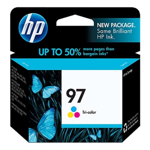 Picture of HP C9363WN (HP 97) OEM Tri-Color Inkjet Cartridge