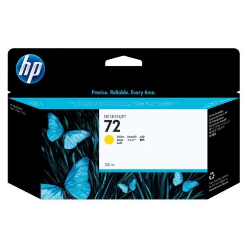 Picture of HP C9373A (HP 72) OEM Yellow Inkjet Cartridge