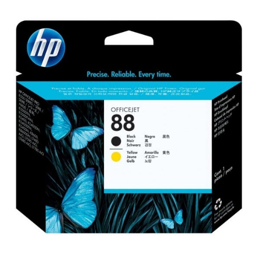 Picture of HP C9381A (HP 88) Black, Yellow Printhead Inkjet Cartridge