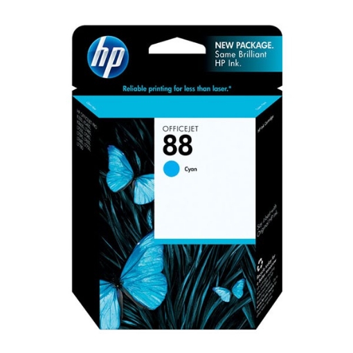 Picture of HP C9386AN (HP 88) High Yield Cyan Inkjet Cartridge (1540 Yield)