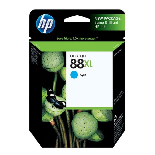 Picture of HP C9391AN (HP 88XL) High Yield Cyan Inkjet Cartridge (1700 Yield)