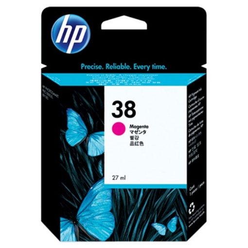 Picture of HP C9416A (HP 38) OEM Magenta Inkjet Cartridge