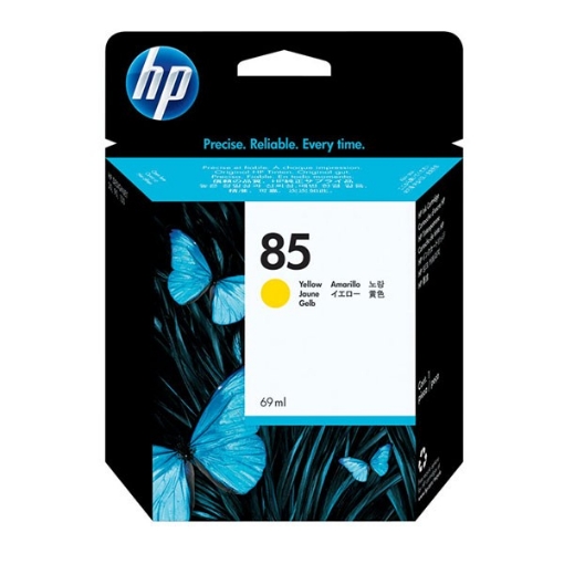 Picture of HP C9427A (HP 85) OEM Yellow Inkjet Cartridge