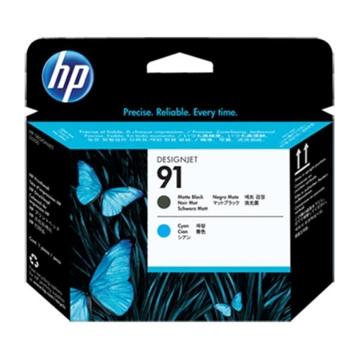 Picture of HP C9460A (HP 91) Black, Cyan Printhead Inkjet Cartridge