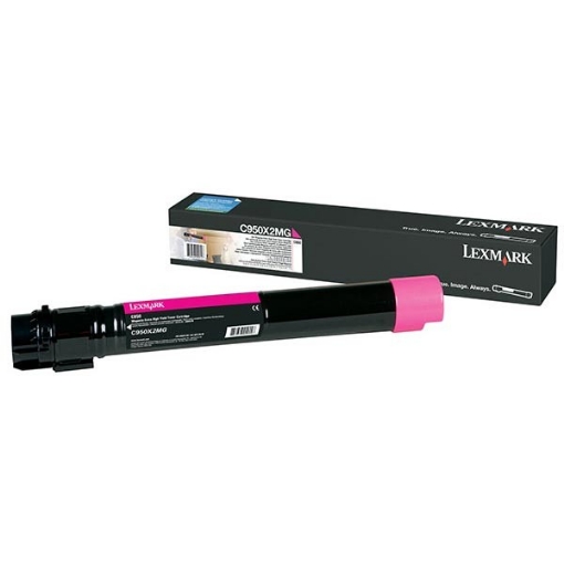 Picture of Lexmark C950X2MG Extra High Yield Magenta Toner Cartridge (22000 Yield)