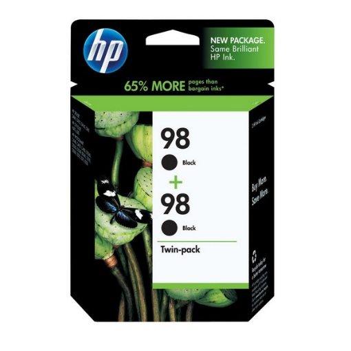 Picture of HP C9514FN (HP 98) OEM Black Inkjet Cartridge