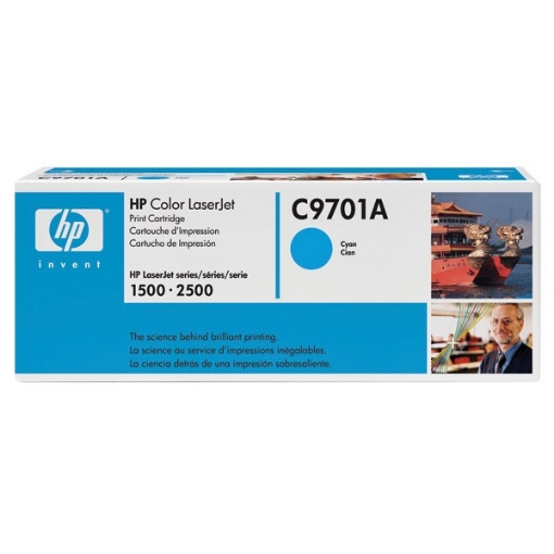 Picture of HP C9701A (HP 121A) Cyan Toner Cartridge (4000 Yield)