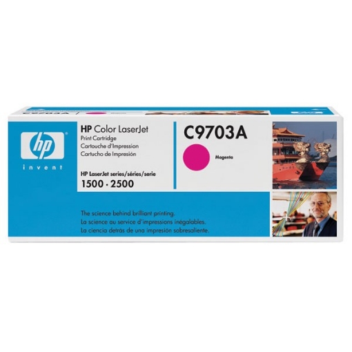 Picture of HP C9703A (HP 121A) Magenta Toner Cartridge (4000 Yield)