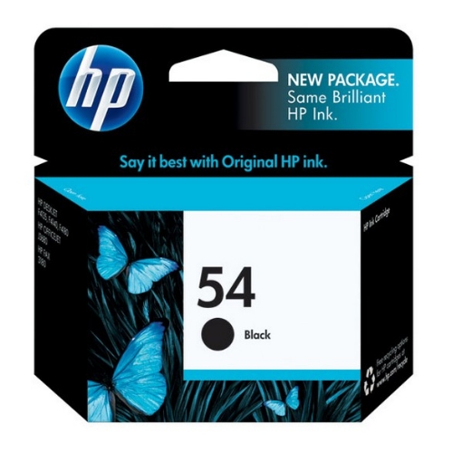 Picture of HP CB334AN (HP 54) OEM Black Inkjet Cartridge