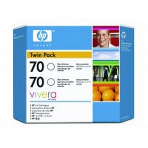 Picture of HP CB350A (HP 70) OEM Ink Cartridge (twin pk)