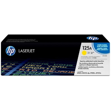 Show details for HP CB542A (HP 125A) Yellow Toner Cartridge (1400 Yield) Picture of HP CB542A (HP 125A) Yellow Toner Cartridge (1400 Yield)