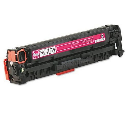 Picture of Compatible CC533A (HP 304A) Compatible HP Magenta Toner Cartridge