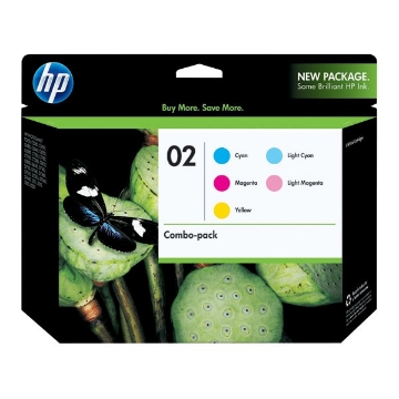Show details for HP CC604FN (HP 02) OEM MuLighti-Pack Inkjet Cartridge (Combo Pack) Picture of HP CC604FN (HP 02) OEM MuLighti-Pack Inkjet Cartridge (Combo Pack)