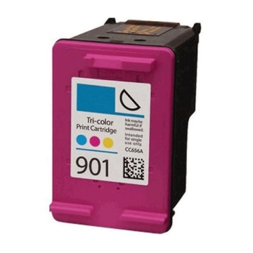 Show details for Remanufactured CC656AN (HP 901) Tri-Color Inkjet Cartridge (360 Yield) Picture of Remanufactured CC656AN (HP 901) Tri-Color Inkjet Cartridge (360 Yield)