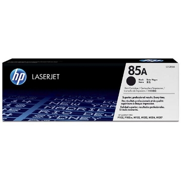 Show details for HP CE285A (HP 85A) OEM Black Toner Cartridge Picture of HP CE285A (HP 85A) OEM Black Toner Cartridge