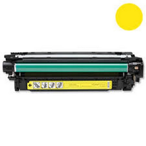 Picture of Compatible CE402A (HP 507A) Compatible HP Yellow Toner Cartridge