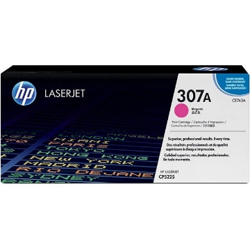 Show details for HP CE743A (HP 307A) Magenta Laser Toner Cartridge (7300 Yield) Picture of HP CE743A (HP 307A) Magenta Laser Toner Cartridge (7300 Yield)