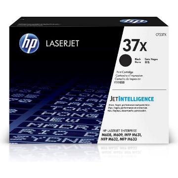 Show details for HP CF237X (HP 37X) OEM High Yield Black Toner Cartridge Picture of HP CF237X (HP 37X) OEM High Yield Black Toner Cartridge