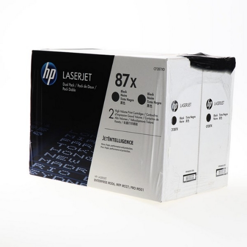 Picture of HP CF287XD (HP 87X) High Yield Pack Toner Cartridges (2 pack) (2 x 18000)