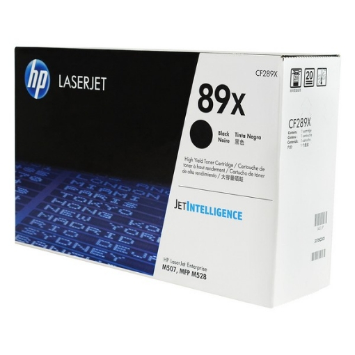 Picture of HP CF289X (HP 89X) OEM High Yield Black Toner Cartridge