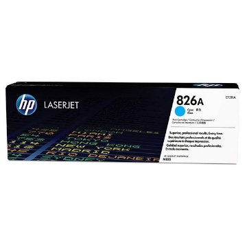 Show details for HP CF311A (HP 826A) Cyan Toner Cartridge (31500 Yield) Picture of HP CF311A (HP 826A) Cyan Toner Cartridge (31500 Yield)