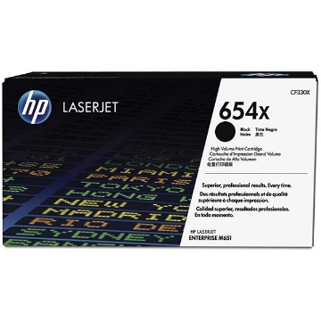 Show details for HP CF330X (HP 654X) High Yield Black Toner Cartridge (20000 Yield) Picture of HP CF330X (HP 654X) High Yield Black Toner Cartridge (20000 Yield)