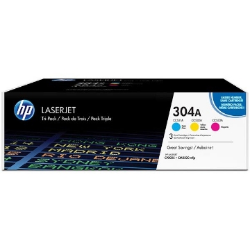 Show details for HP CF340A (HP 304A) OEM Cyan, Magenta, Yellow Toner Cartridge Picture of HP CF340A (HP 304A) OEM Cyan, Magenta, Yellow Toner Cartridge