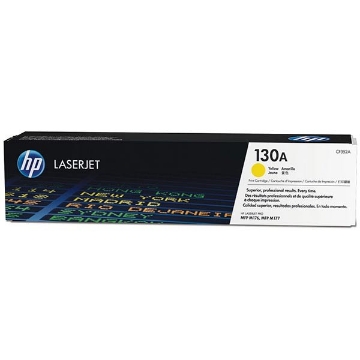 Show details for HP CF352A (HP 130A) Yellow Toner Cartridge (1000 Yield) Picture of HP CF352A (HP 130A) Yellow Toner Cartridge (1000 Yield)