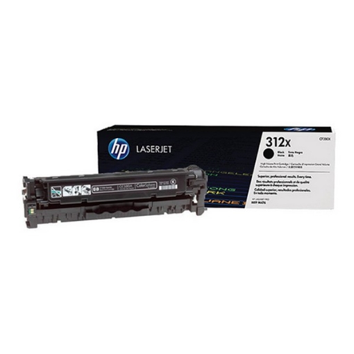 Picture of HP CF380X (HP 312X) High Yield Black Toner Cartridge (4400 Yield)