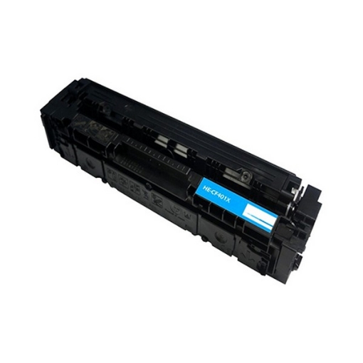 Picture of Premium CF401X (HP 201X) Compatible High Yield HP Cyan Toner Cartridge