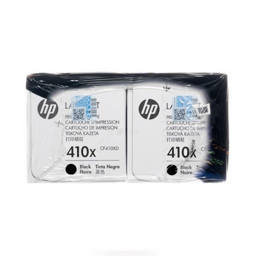 Picture of HP CF410XD (HP 410X) High Yield Black Toner Cartridges (2 pack) (2 x 6500)