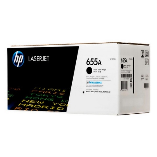 Picture of HP CF450A (HP 655A) OEM Black Toner Cartridge