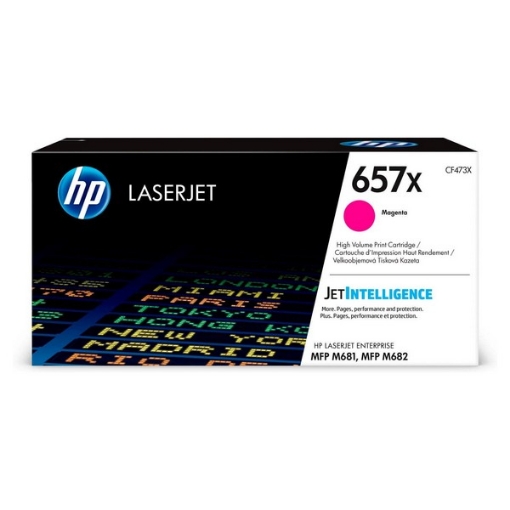 Picture of HP CF473X (HP 657X) High Yield Magenta Toner Cartridge (23000 Yield)