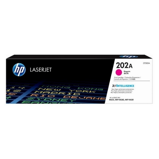 Picture of HP CF503A (HP 202A, Cartridge 054M) Magenta Toner Cartridge (1300 Yield)