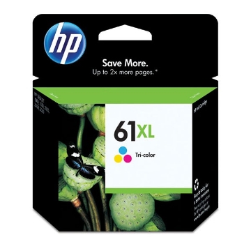 Show details for HP CH564WN (HP 61XL) High Yield Tri-Color Ink Cartridge (450 Yield) Picture of HP CH564WN (HP 61XL) High Yield Tri-Color Ink Cartridge (450 Yield)