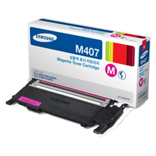 Picture of Samsung CLT-M407S OEM Magenta Toner Cartridge