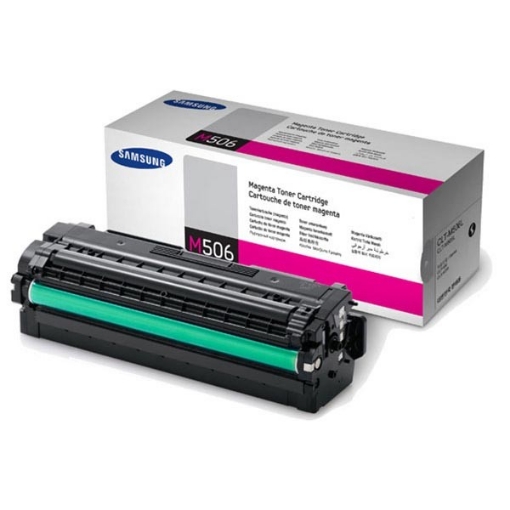 Picture of Samsung CLT-M506L OEM High Yield Magenta Toner Cartridge