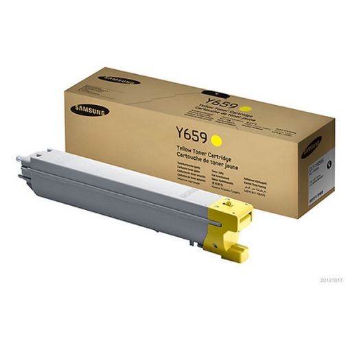 Picture of Samsung CLT-Y659S OEM Yellow Toner