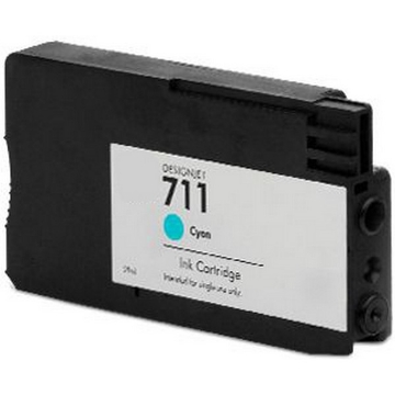 Show details for Remanufactured CZ130A (HP 711A) Cyan Inkjet Cartridge (150 ml) Picture of Remanufactured CZ130A (HP 711A) Cyan Inkjet Cartridge (150 ml)