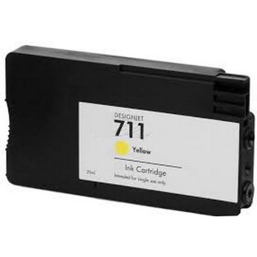 Picture of Remanufactured CZ132A (HP 711A) Yellow Inkjet Cartridge (150 ml)