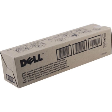 Show details for Dell D607R (330-5839) OEM Yellow Toner Cartridge Picture of Dell D607R (330-5839) OEM Yellow Toner Cartridge