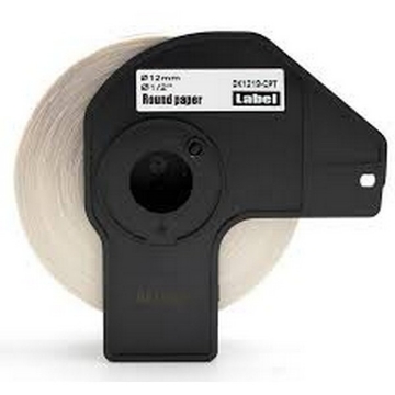 Show details for Premium DK-1219 Compatible Brother N/A 0.47" / 12mm Diameter Round Paper Labels 1200 pcs Picture of Premium DK-1219 Compatible Brother N/A 0.47" / 12mm Diameter Round Paper Labels 1200 pcs
