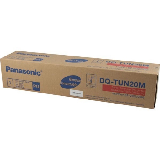 Picture of Panasonic DQ-TUN20M Magenta Toner Cartridge (20000 Yield)