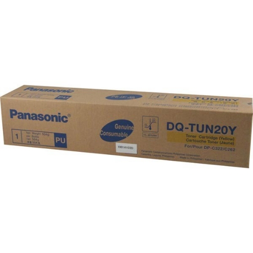 Picture of Panasonic DQ-TUN20Y Yellow Toner Cartridge (20000 Yield)