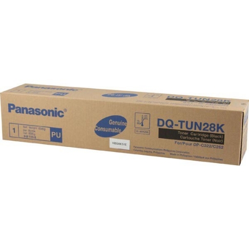 Picture of Panasonic DQ-TUN28K Black Toner Cartridge (28000 Yield)