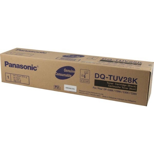 Picture of Panasonic DQ-TUV28K Black Toner Cartridge (28000 Yield)