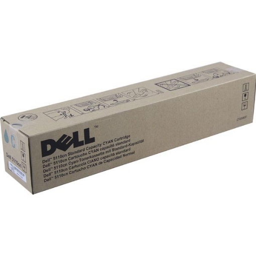 Picture of Dell JD762 (310-7892) OEM Cyan Toner Cartridge