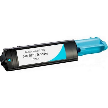 Show details for Compatible K5364 (310-5731) Compatible Dell Cyan Toner Cartridge Picture of Compatible K5364 (310-5731) Compatible Dell Cyan Toner Cartridge