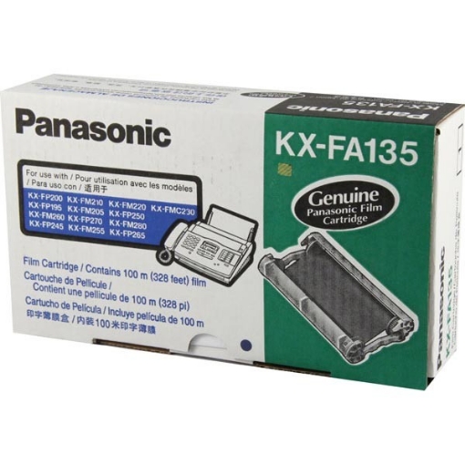 Picture of Panasonic KX-FA135 OEM Black Thermal Fax Ribbons